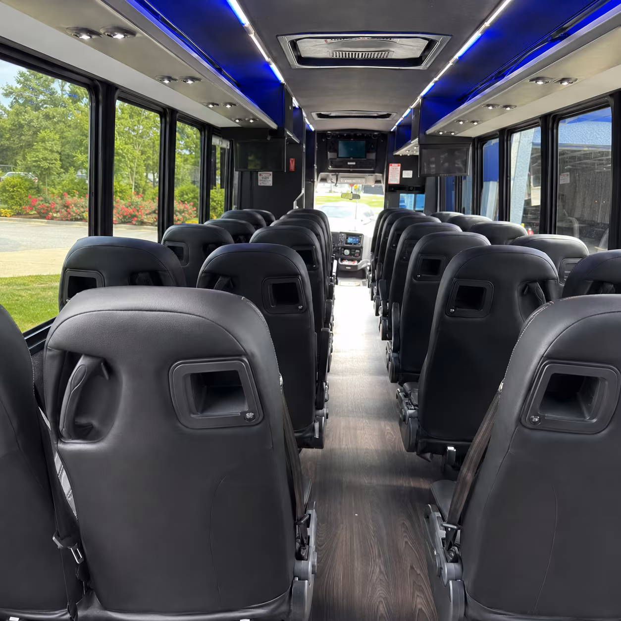 can i book a one way a round trip or a multi day package for a bus rental in o fallon