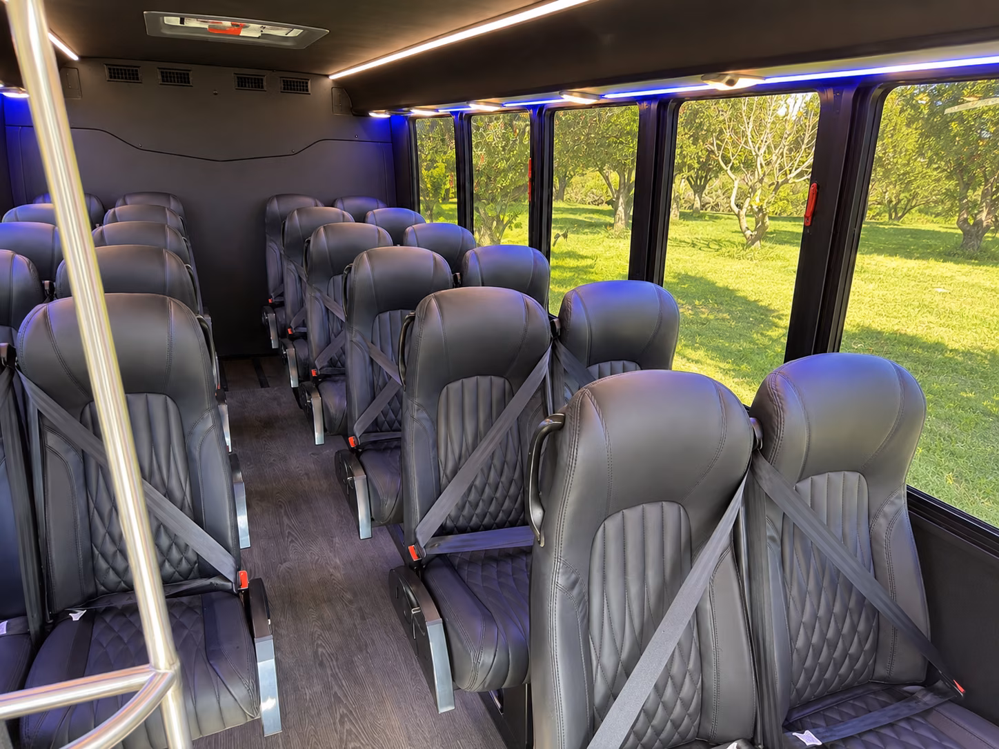 charter buses for o fallon wedding ceremonies at winery and outdoor venues