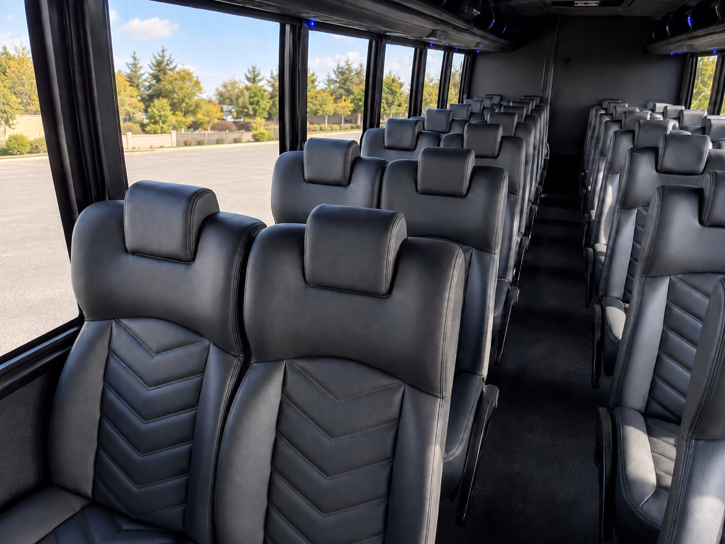 minibus rentals for o fallon wedding party getting ready transportation