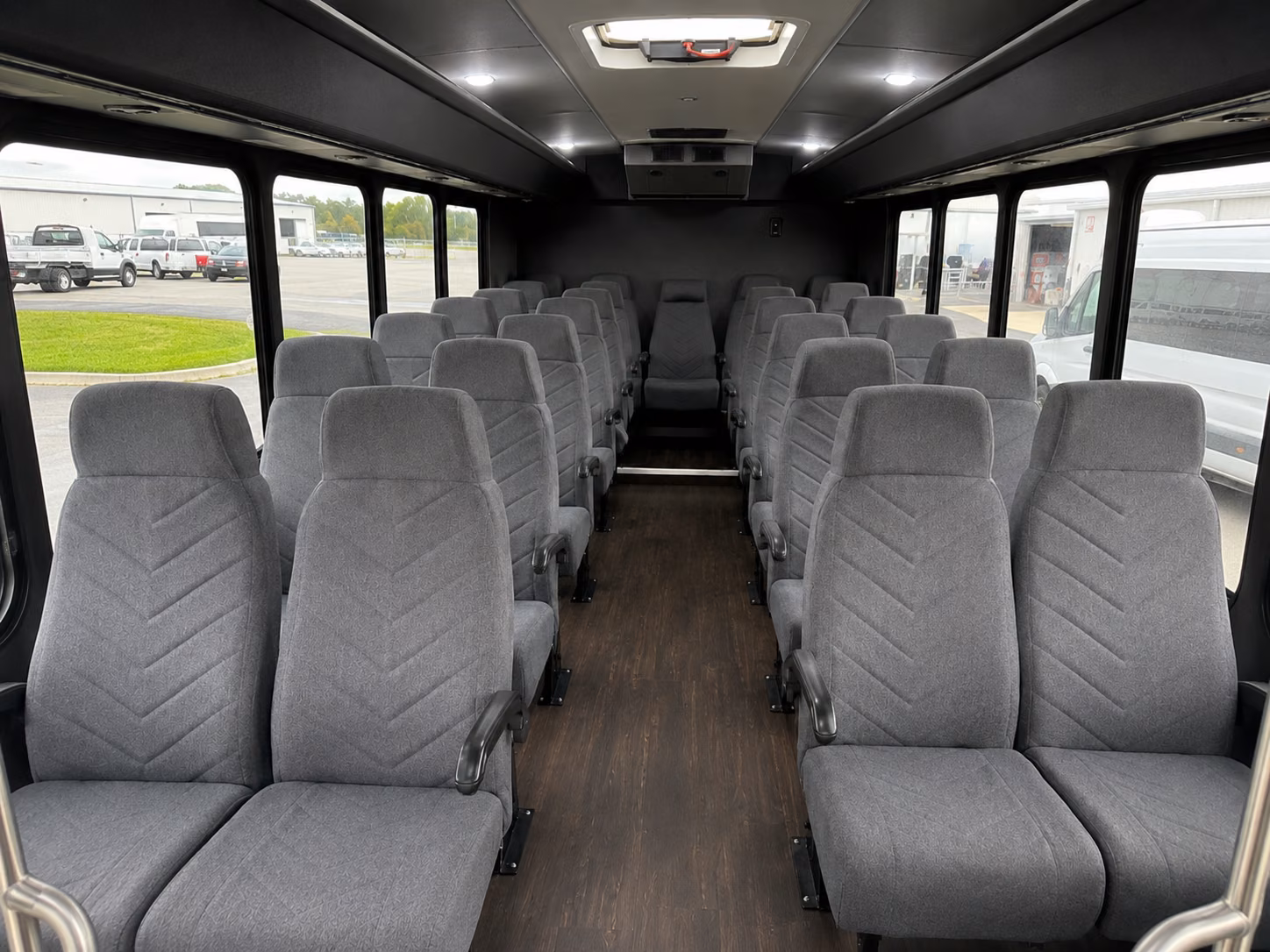 ofallon 15 passenger minibus inside