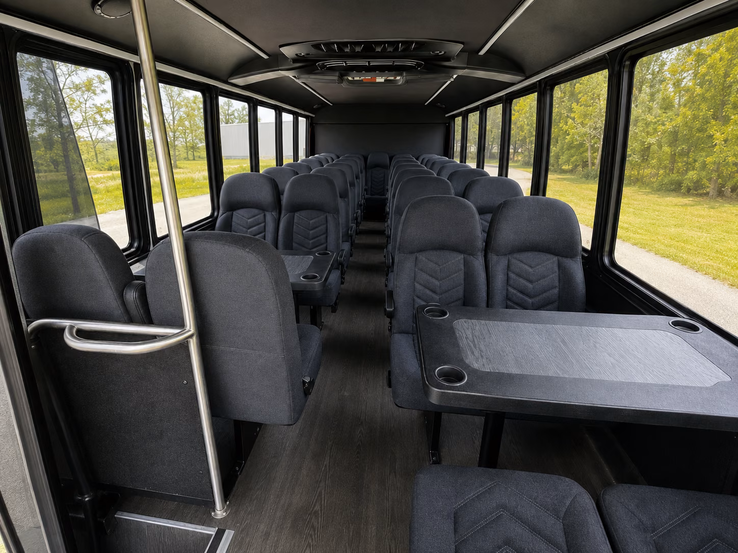 ofallon 15 passenger minibus interior