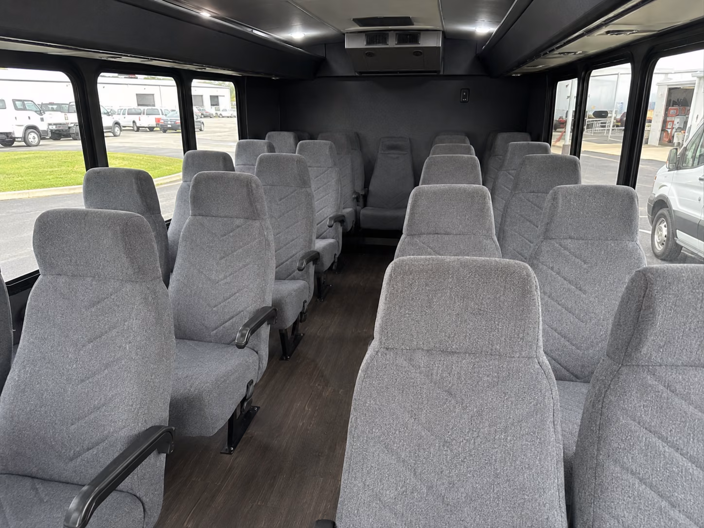 ofallon 20 passenger minibus interior