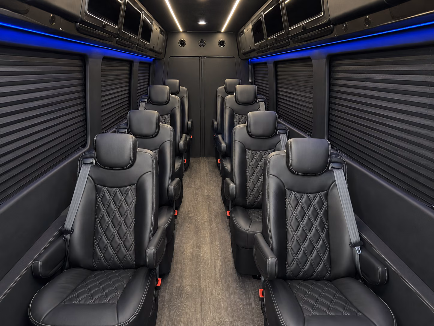 ofallon airport transportation onboard seating