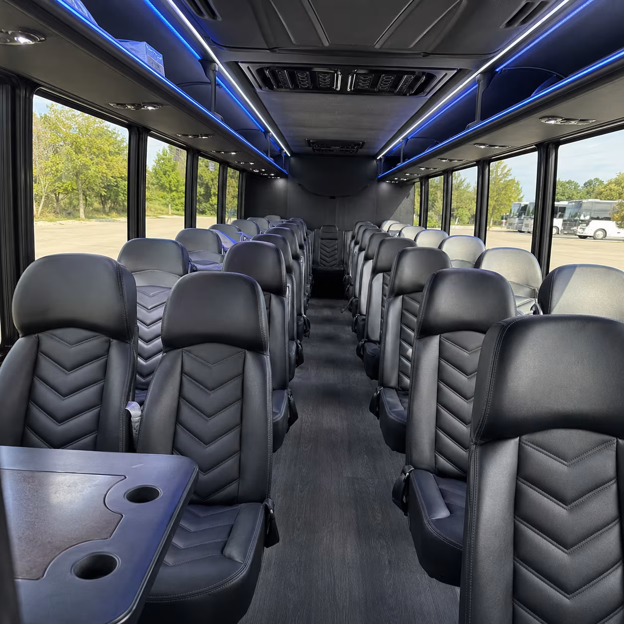 ofallon concert transportation onboard seating
