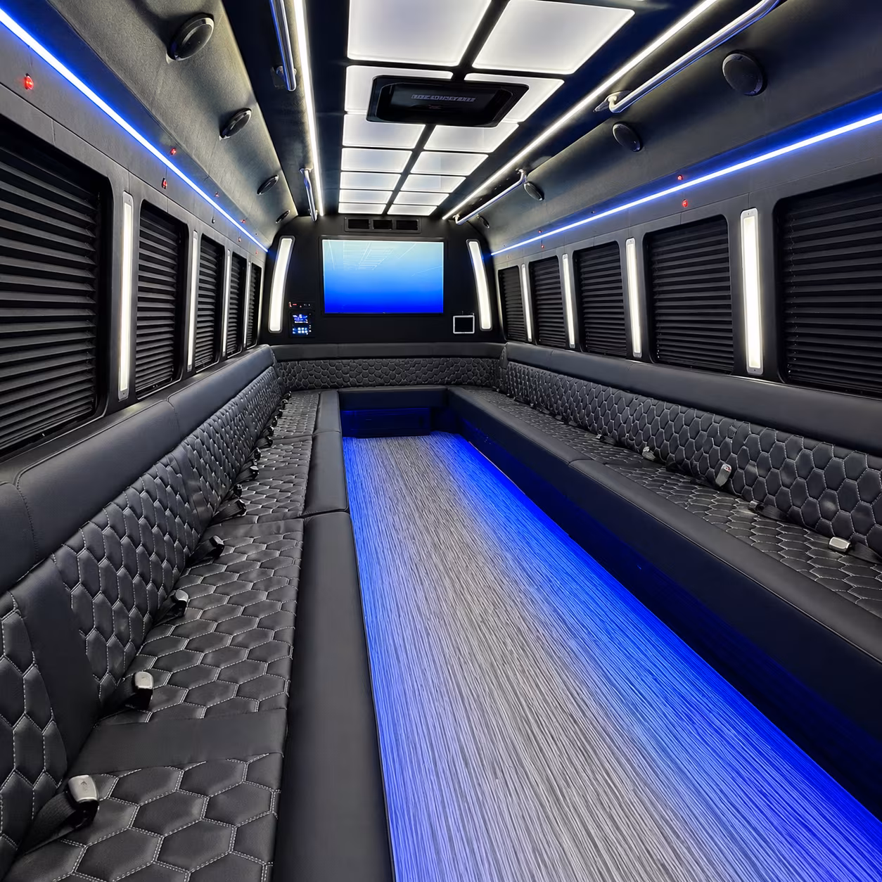 ofallon party bus inside