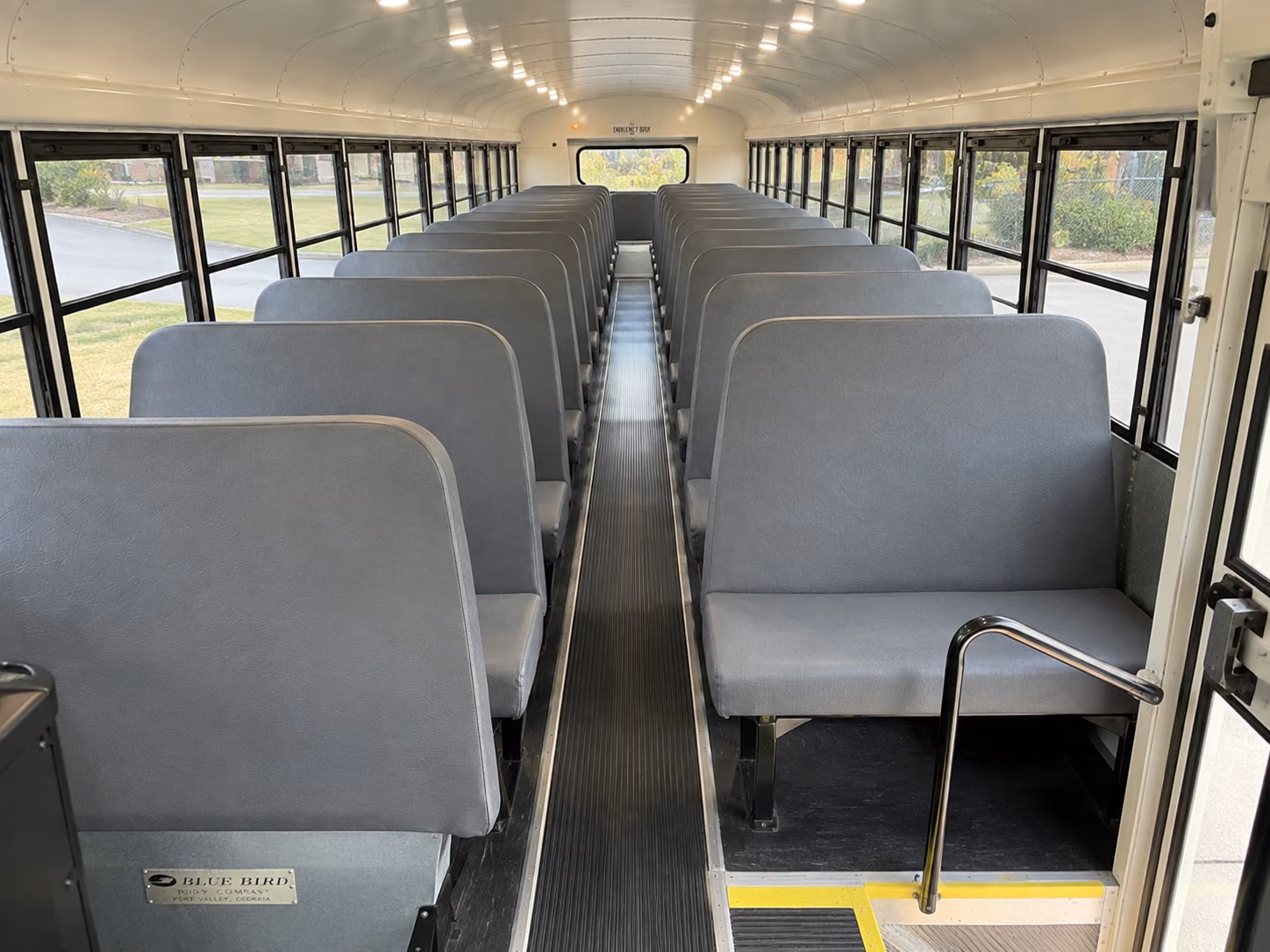 ofallon school bus inside