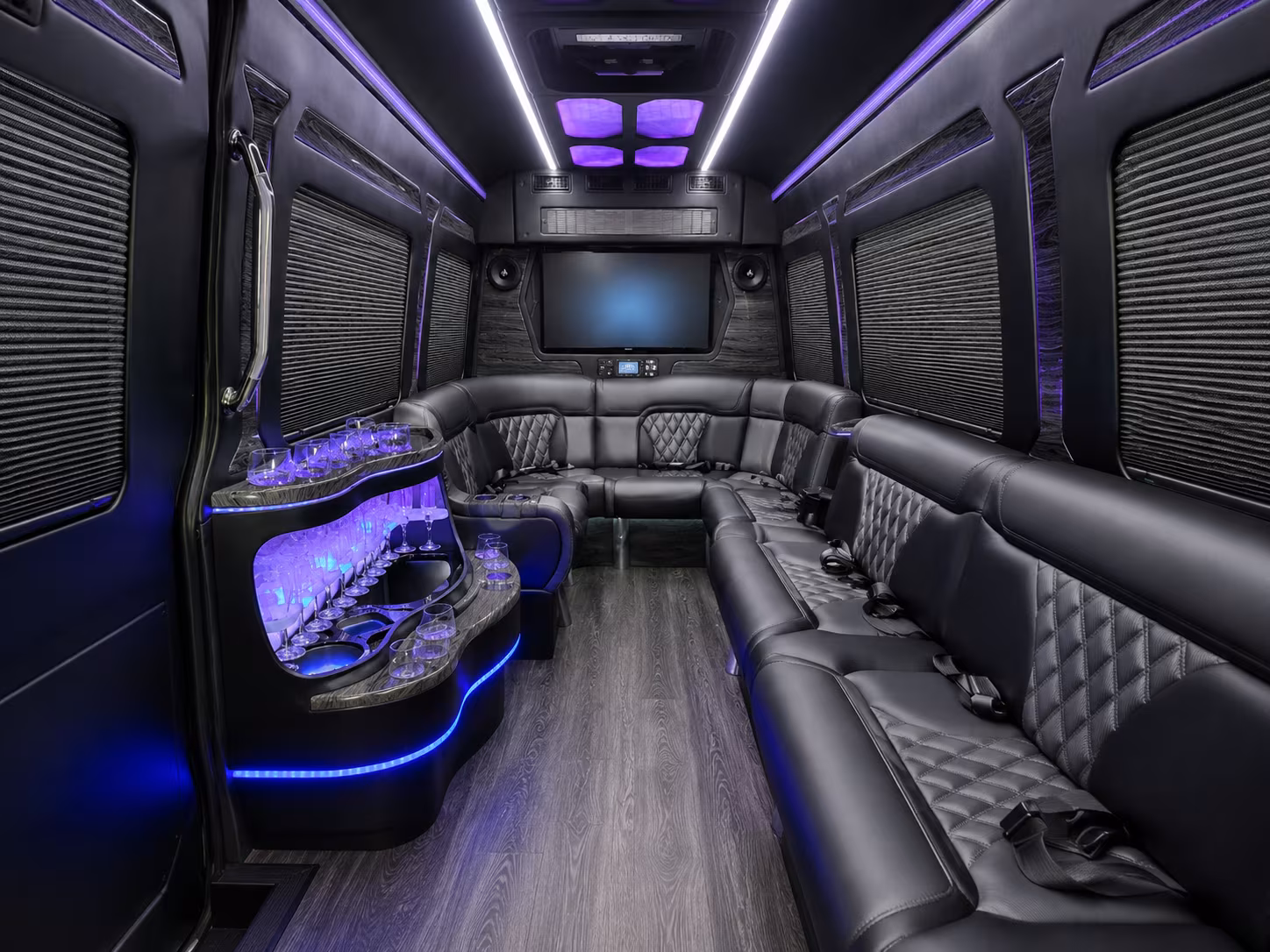 ofallon sprinter limousine inside