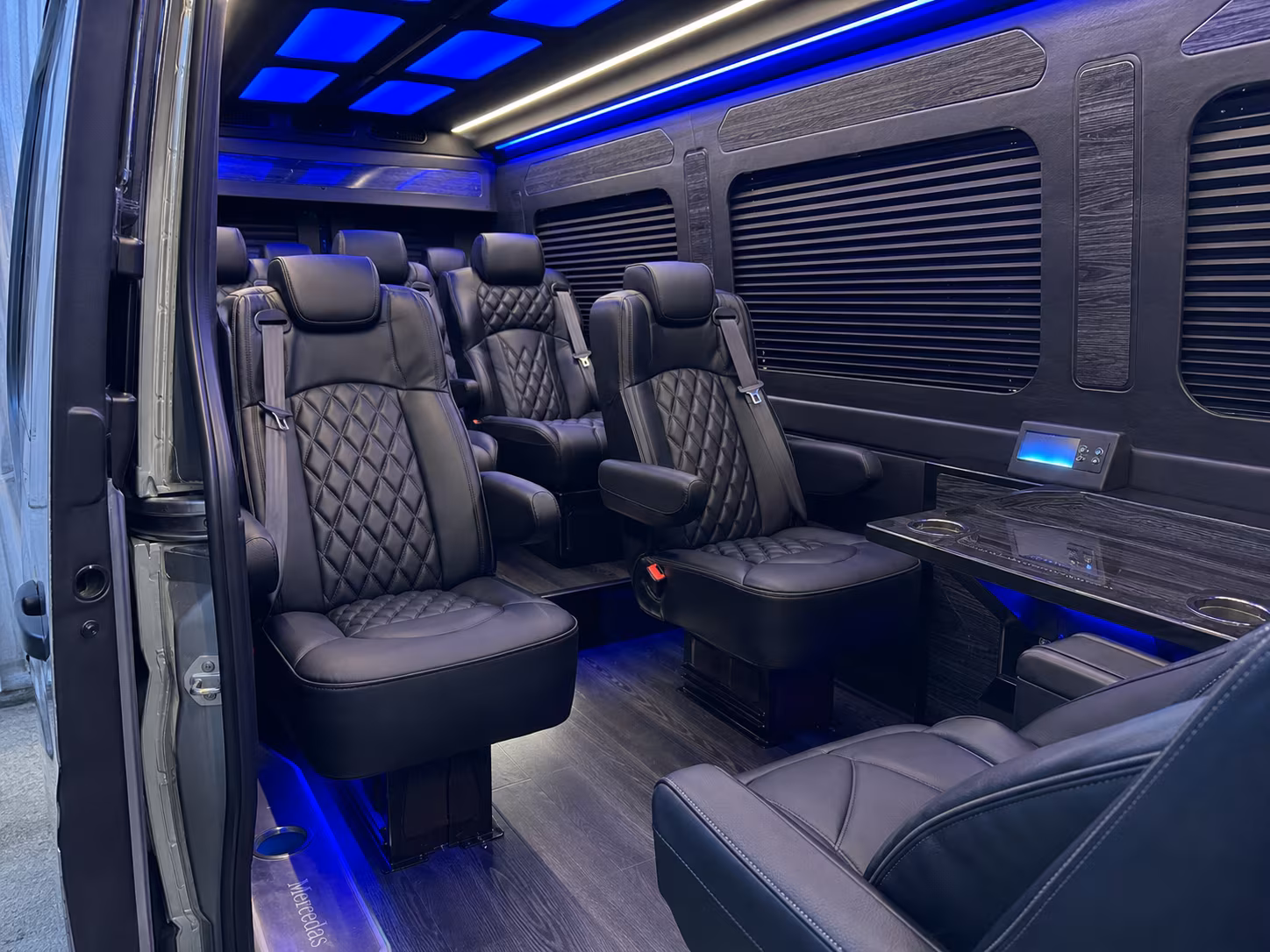 ofallon sprinter van with driver inside