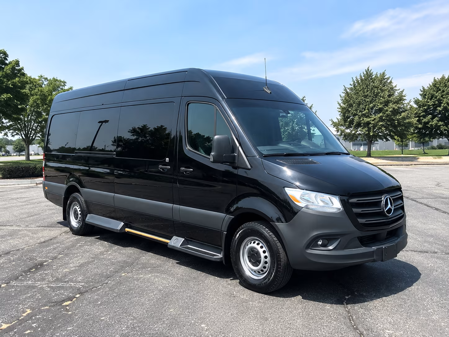 ofallon sprinter van with driver